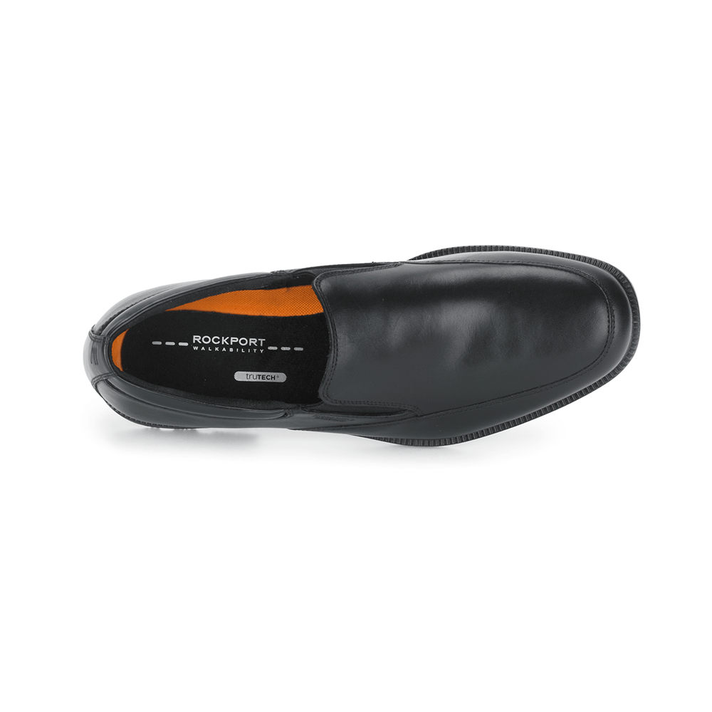 Rockport Slip-Ons Herre Svart - Essential Details Waterproof - YTDU62378